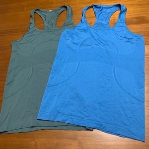 2 Swiftly Racerback tank tops